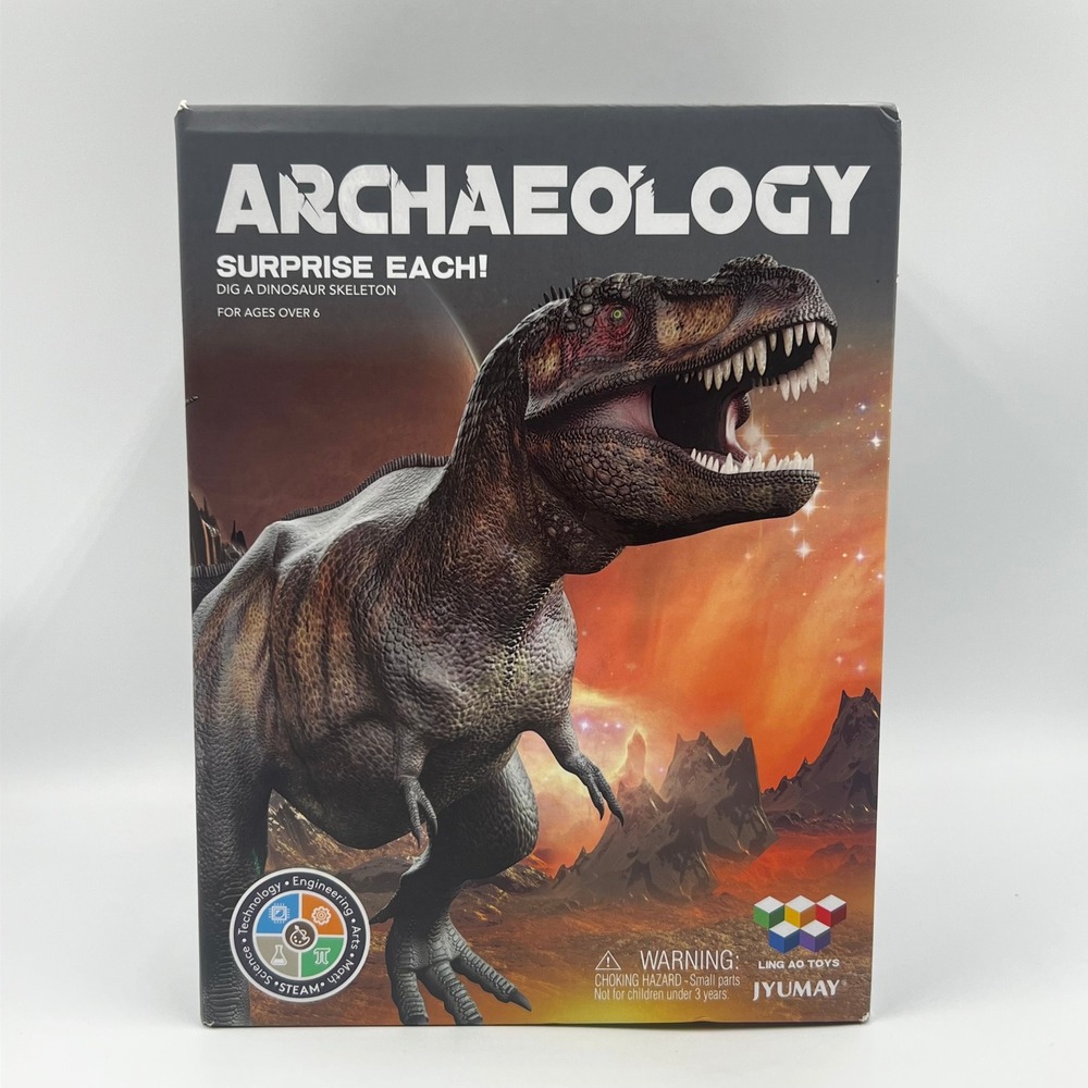 Archaeology Jumbo Dinosaur Egg Excavation Kit STEAM Toy Dinos